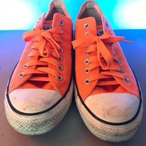 Chuck Taylor Converse All Star Orange Lowtops